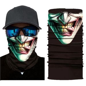 *** Ruffneck Skull Motor Bandana - Motorfiets Mondkap - Ski Outdoor Sport - Schedel Sjaal - van Heble® ***