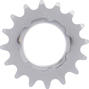 XLC kettingwiel SSS02 baan met ring 1/8 16T staal zilver