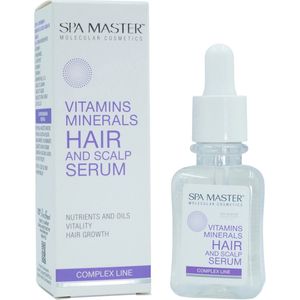 Spa Master Vitamins & Minerals Haarserum – Hair & Scalp Serum – Vitaminencomplex & olie – Groei & Vitaliteit – 45ml