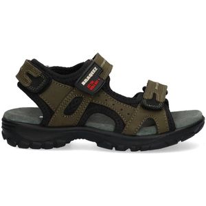 Braqeez - 425084-168 - Jongens Sportsandalen - Groen - Leer