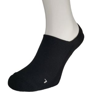 Bonnie Doon Vochtregulerende Invissible Cool Sneaker sok Blauw maat 35-36 Coolmax© - Anti slip hak - Anatomisch design - goede pasvorm - Vlakke teennaad - Vochtregulerend - onzichtbaar - badstof zool - sneaker - zakt niet af - Navy - BD240001.101