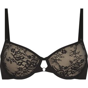 Hunkemöller Dames Lingerie Voorgevormde beugel bh Lea - Zwart - maat B70