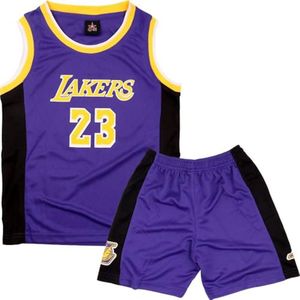 Basketbaloutfit voor Kinderen 2-delig Set voor Jongens 4-14 Jaar