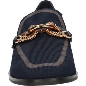 La Strada Knitted loafer blauw/grijs dames - maat 37