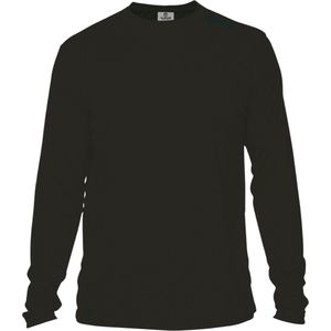 Skinshield - FACTOR 50+ UV-zonbeschermend sport shirt heren - lange mouwen - Black - Zwart - XS