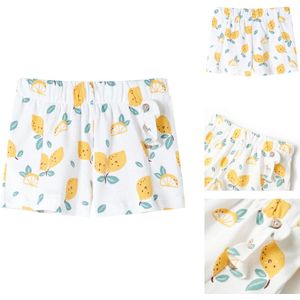 vidaXL Kindershorts - Kindershorts - Kinderkleding - Kinderkled - Kindershorts 116 ecru