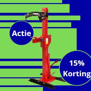 Veerpoot klem 1 Ton, Hydraulische veerspanner, schokbreker Pers apparaat, verenklem, verenspanner