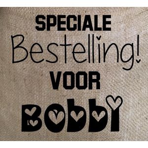 Jute zak voor Sint en piet cadeau voor sinterklaas zak met eigen naam of namen speciale bestelling voor cadeauzak / strooizak