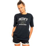 Roxy Erjkt04179 T-shirt Met Korte Mouwen Zwart L Vrouw