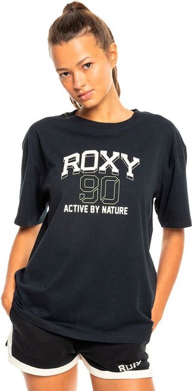 Roxy Erjkt04179 T-shirt Met Korte Mouwen Zwart L Vrouw