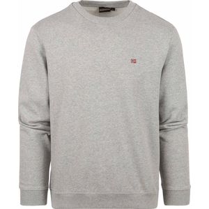 Napapijri - Balis Sweater Grijs - Heren - Maat XL - Regular-fit