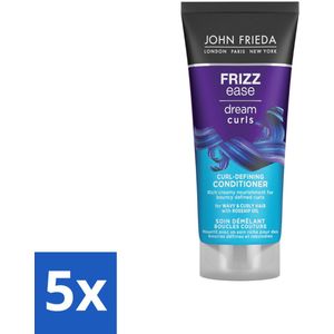 John Frieda – Conditioner – Dream Curls – Kruldefiniërend – 75 ml - Bulkverpakking - 5 stuks