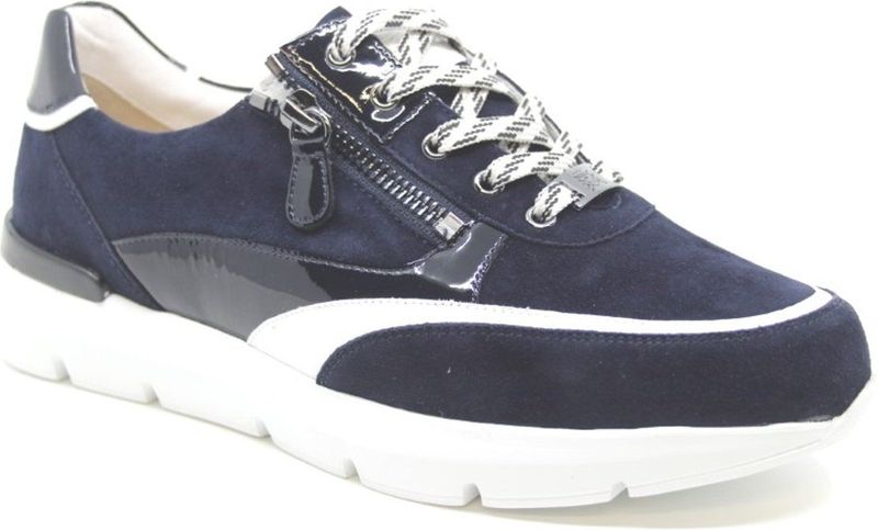Hassia - 301353 - Donkerblauwe Sneaker - Wijdte H