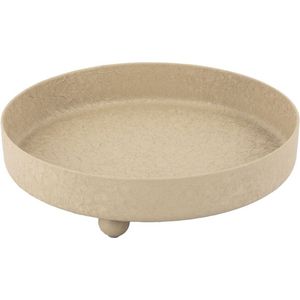 HomeBound by KY | Metalen plateau/dienblad sand texture | metalen etagère