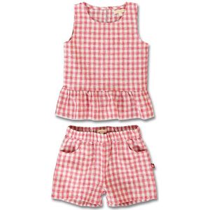 Lemon Beret top en short meisjes - rood - 149496 - maat 104