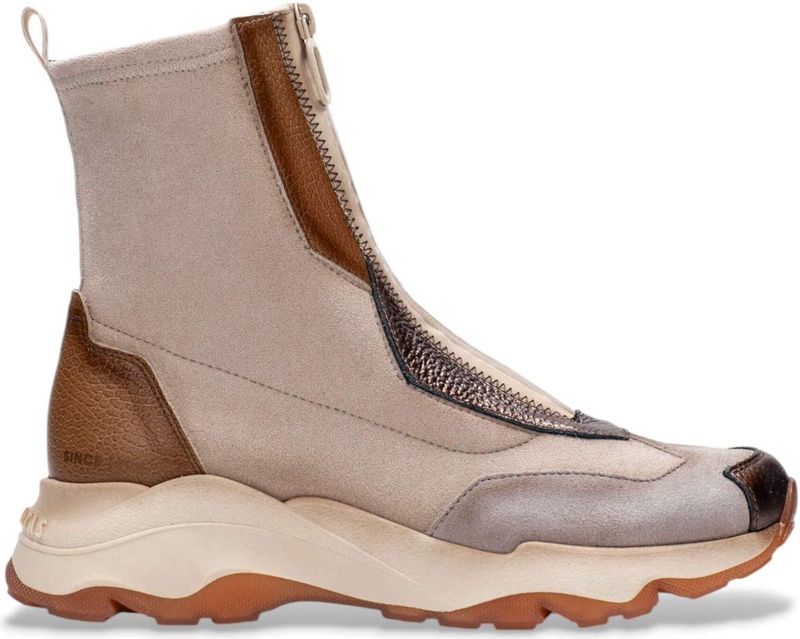 Hispanitas - CHI254321 - Leren Sneakers - Bordeaux - Casual