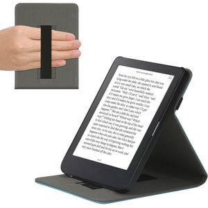 E-reader hoesje voor Kobo Clara 2E - Kunstlederen beschermcase in petrol