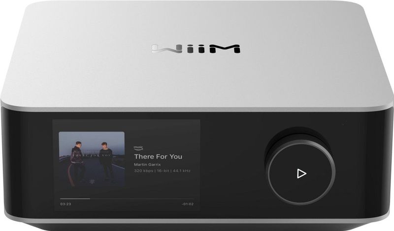 WiiM - Amp Ultra - Audioversterker - Zilver - 100 W/CH bij 8 Ohm