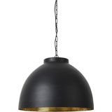 Light & Living Hanglamp Kylie - Zwart/Goud - Ø60cm - Modern - Hanglampen Eetkamer, Slaapkamer, Woonkamer