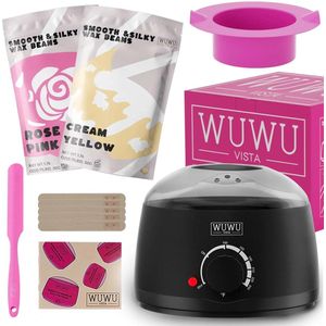 Stemily Wax Apparaat - 11-delig - Complete Kit - Voor Zijdezachte Huid - Perfect Cadeau - Full Body - Snel & Pijnloos