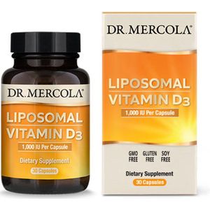 Dr. Mercola - Liposomale Vitamine D3 - 1000 IU - 30 capsules