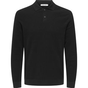 ONLY&SONS - ONSTONY REG 12 LS WAFFLE POLO KNIT - Heren - Polo's