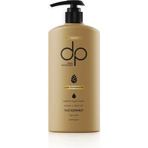 dp Shampoo Daily Perfection - De Kracht van Pine Turpentine Shampoo met Biotine en Keratine voor Vet Haar, Beschermd en Versterkt, Tegen Haarbreuk, Bevordert Snelle Haargroei, Zoutvrij en Pro-Keratin - 500ml