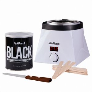 RickiParodi Wax Starterset – Waxmachine 800g + Elastische Zwarte Wax & Spatels – Complete Ontharingsset