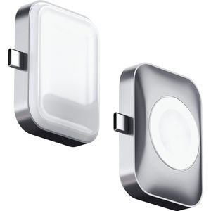 Satechi USB-C-oplader geschikt voor Apple Watch en AirPods - Grijs