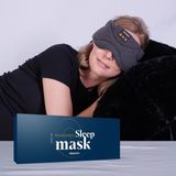 Slowwave - Premium Bluetooth Slaapmasker - Antraciet - Inclusief Timer-functie