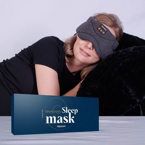 Slowwave - Premium Bluetooth Slaapmasker - Antraciet - Inclusief Timer-functie