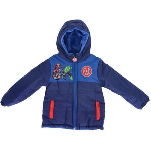 Avengers winter jas - winter jack - coral fleece - capuchon - jas - jacket - maat 110 cm - 5 jaar