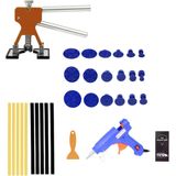 Premium Uitdeukset Auto met Lijmpistool – Complete Deukentrekker Set – Uitdeuken Zonder Spuiten – Auto Deuken Verwijderen & Slagtrekker Auto