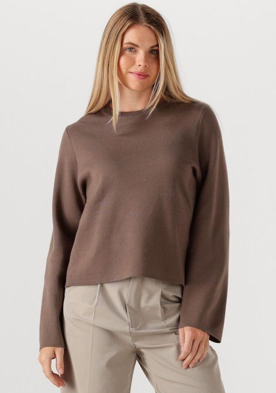 Object - Reynard Square - Gebreide Pullover - Ronde Hals - Losse Pasvorm