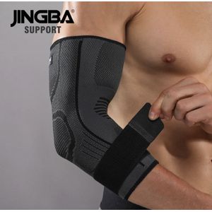 Elleboogbrace - Elleboogbandage - Armbrace - Blessures & Herstel - Comfort fit - Elastisch - Zwart - L/XL