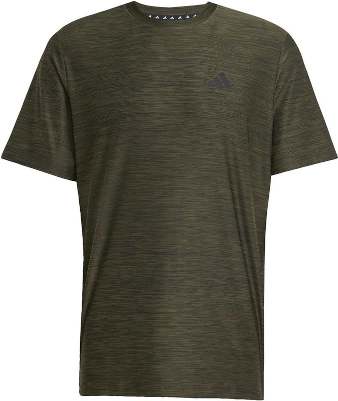 ADIDAS - tr-es stretch t - Training t-shirt korte mouw heren - Grijs