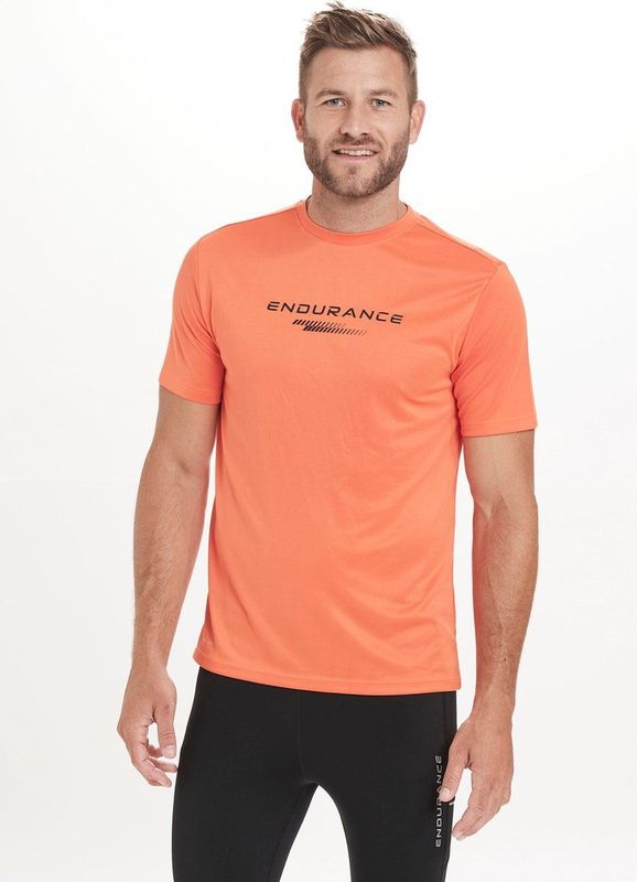 ENDURANCE - Functioneel Shirt - Koraal - Dipat