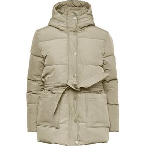 PIECES PCNIDONE NEW TIE BELT JACKET Dames Jas - Maat XL