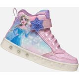 Schoenen - Roze/Lichtblauw - Glitters - Klittenbandsluiting