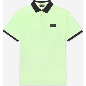AB Lifestyle - Regular Polo | Pastel Green / Jet Black - Heren - Maat: XS