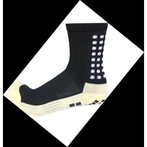 CHPN - Gripsokken - Anti-slip sokken - Sportsokken - Zwart - 1 paar - Sport sokken - Ondersteunende sokken - Maat 39/45