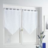 Vitrages - Transparant - Polyester - 140x250 cm