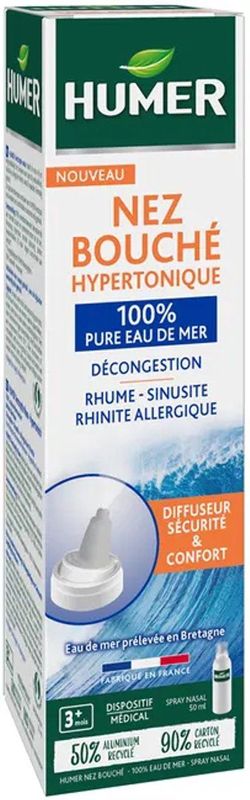Humer - Hyperton. Spray - Soft - 50 ml - Neusspray