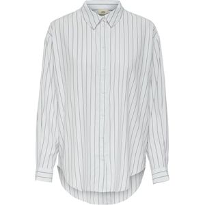 Jacqueline de Yong Blouse Jdyamonia Life Loose Shirt Wvn 15355564 White/phantom Dames Maat - M