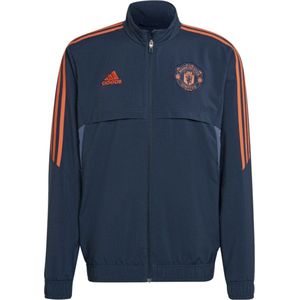 Adidas Manchester United 22/23 trainingsjack heren blauw