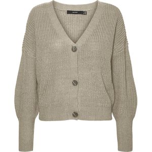 Vero Moda Vest Vmlea Ls V-neck Cuff Cardigan Noos 10273853 Laurel Oak Dames Maat - L