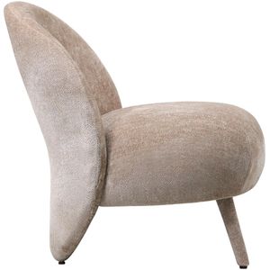 PTMD - Eonas - Fauteuil - Beige - 69x70x74 cm - Textiel
