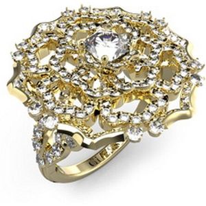 Guess - JUBR04544JWYG52 - Ring - Dames - Le Fleur - Ringmaat 52
