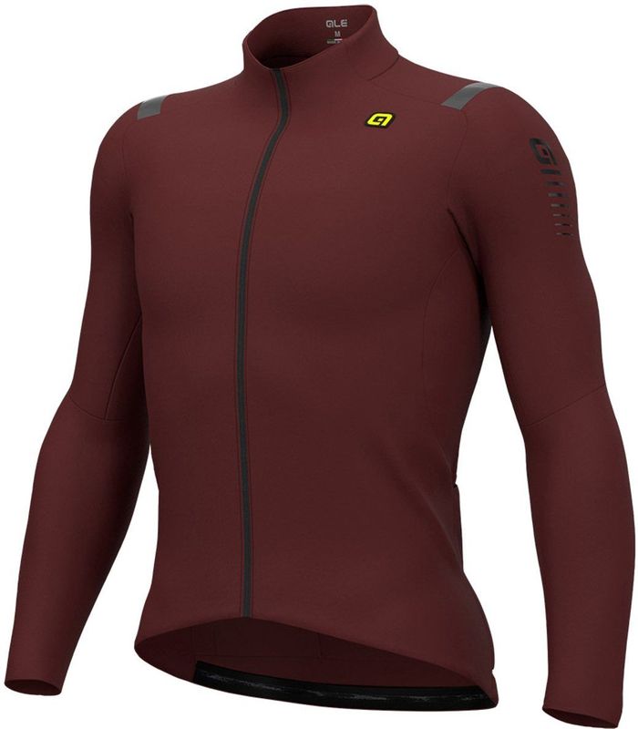Alé R-EV1 Warm Race L/S Jersey Fietsshirt (Heren |bruin)