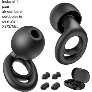Loop Earplugs-Oordopjes - Ruis onderdrukkende oordopjes - Slaap oordopjes - Festival oordopjes- Herbruikbare oordopjes - Decibel verlagende oordopjes - Oordopjes voor gehoorbescherming - Duurzame oordopjes - Aanpasbare oordopjes - Siliconen oordopjes